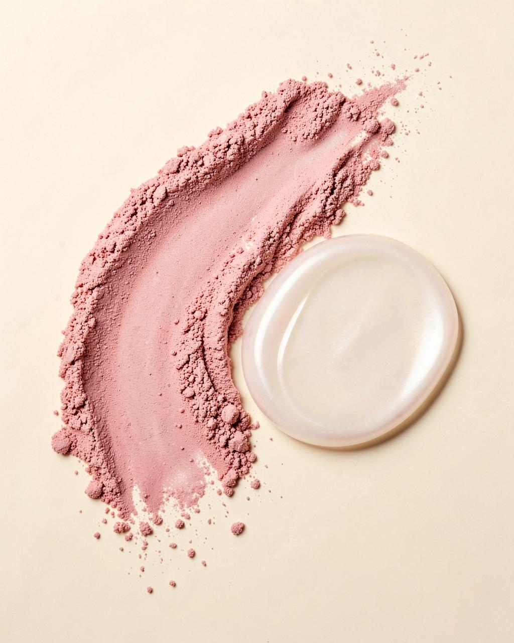 Poudre rose et texture nacrée pour les nouveautés beauté